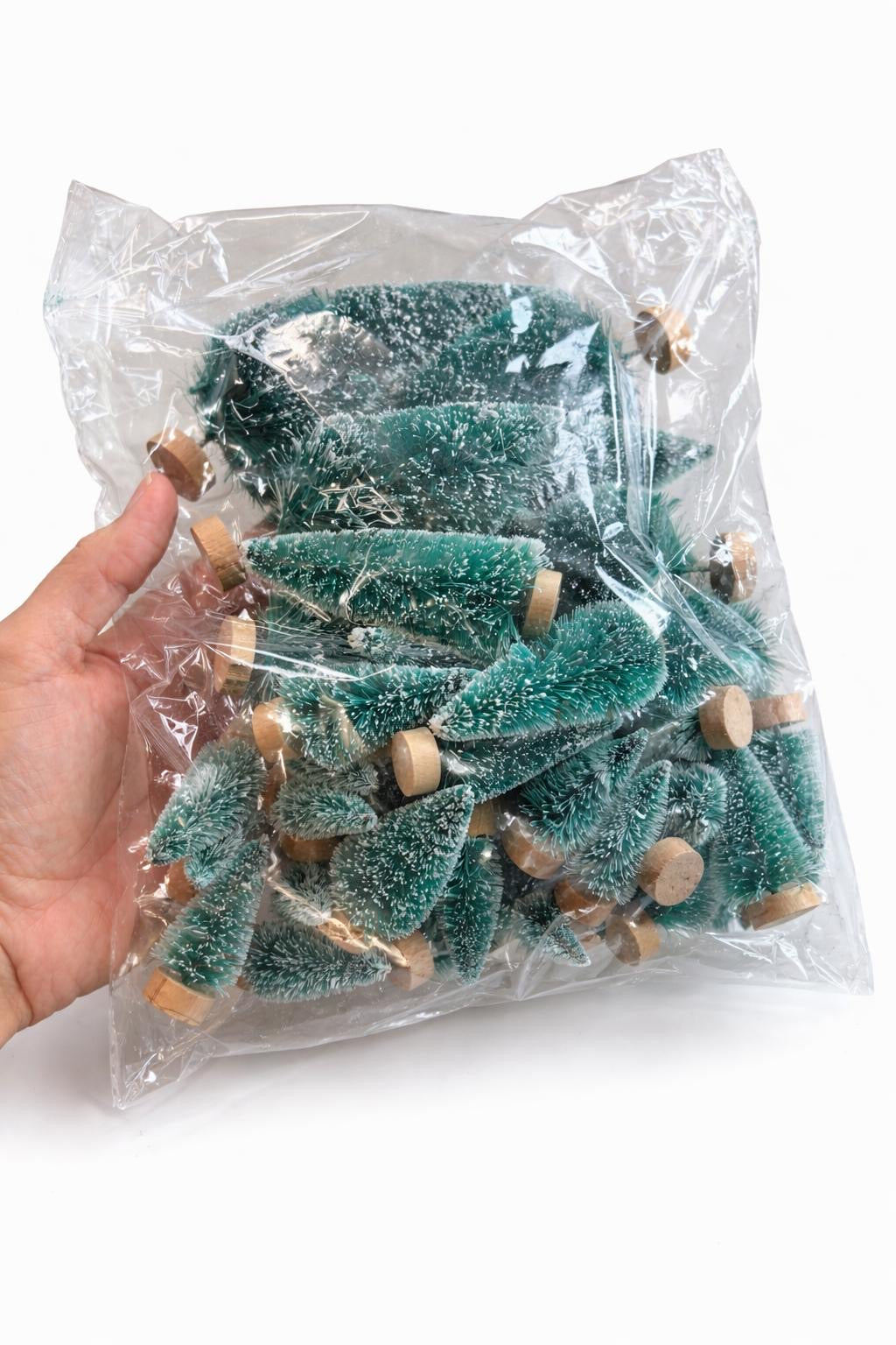 35 piezas de árboles de navidad