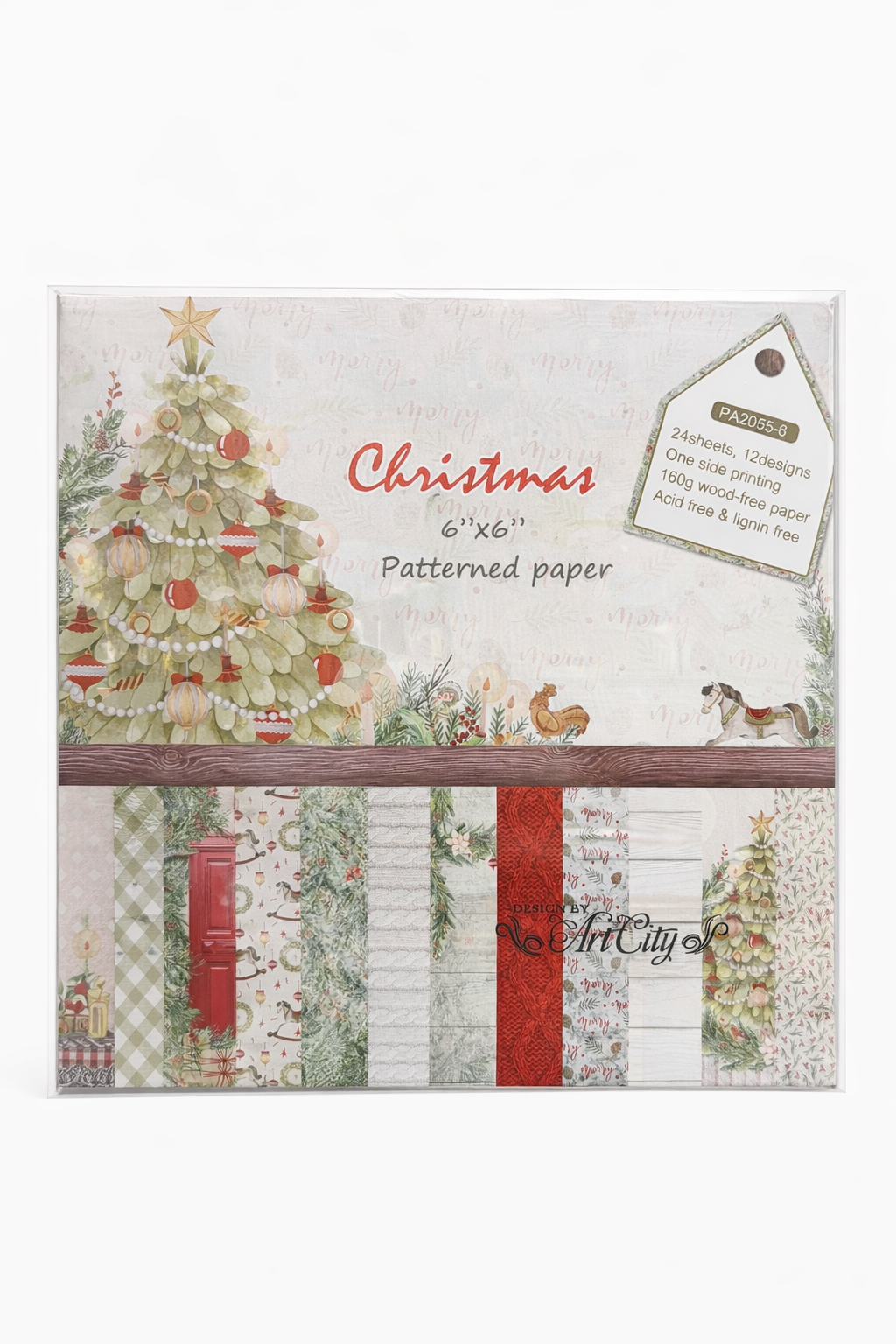 Paquete de papel decorativo para scrapbooking y decoupage