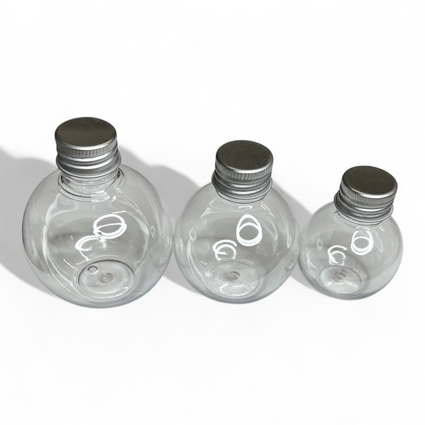 Frascos de Plastico Paquete de 3