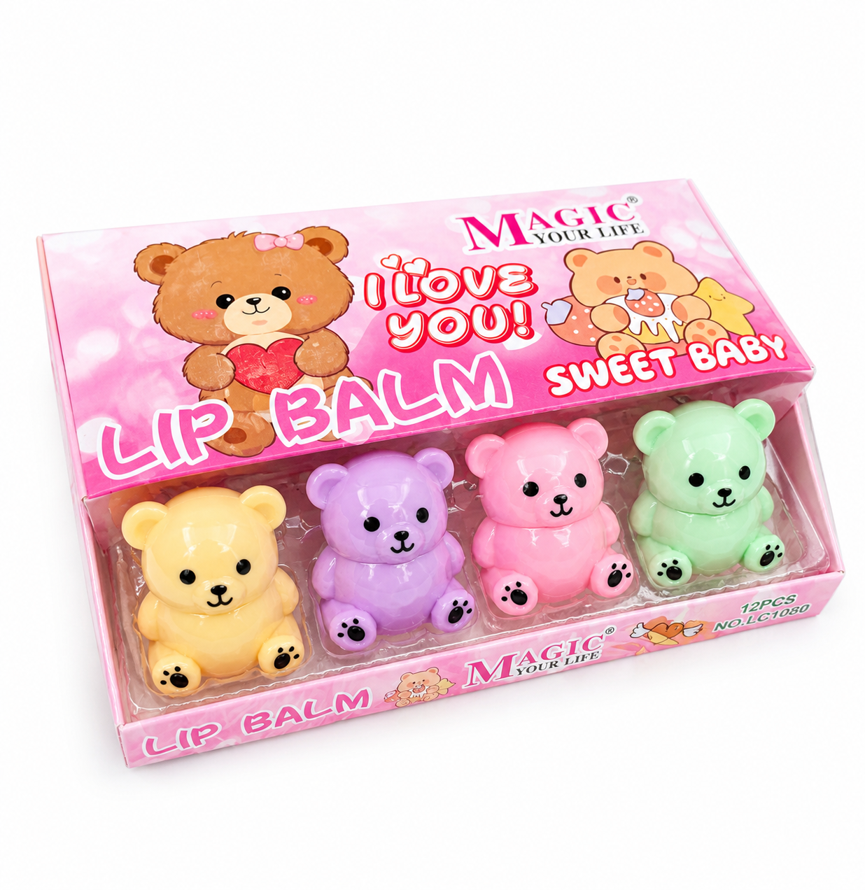 Caja de 12 Labiales Para Emprender