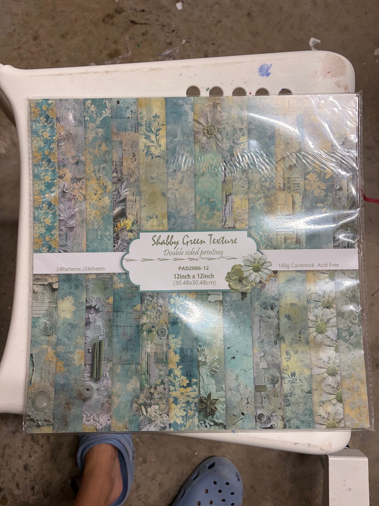 Paquete de papel decorativo para scrapbooking y decoupage