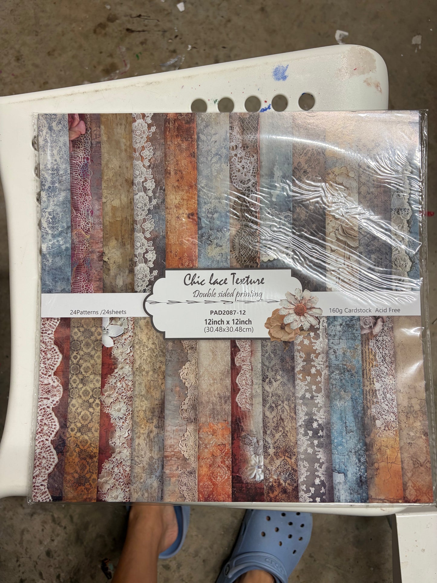 Paquete de papel decorativo para scrapbooking y decoupage